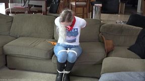 Babysitter Summer Gagged Tickling