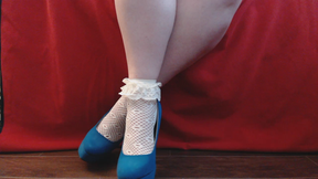 frilly little socks