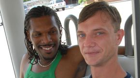 He's in for a world of black cock pleasure