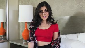 Latina Sex Tapes: Sex scene escorted by Audrey Royal