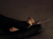 Sissy Ochani dreams about cock between her feet