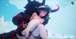 Venti Doggy & Carry Fucked by Hilichurl Outdoors