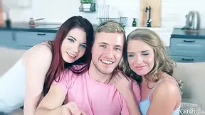 Lovenia & Sofi In Anal Threesome With Sofi Goldfinger And Lovenia Lux