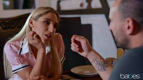 Restaurant Flirtation Ignites Wild Sensual Waitress Passion