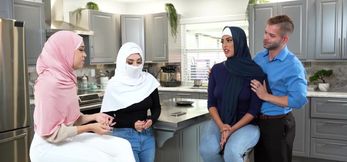 Arab Duo Sophia & Violet’s Wild Play
