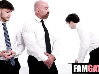 WTF A Homosexual BANG TEACH Dex Devall, Archer Ebony, Matt Stiel