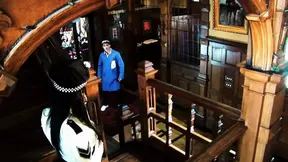 Muriel's juicy pussy and mouth get plowed by a stranger's cock