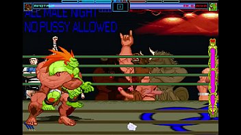 Bara Mugen: Minotaur and Blanka fuck each other!