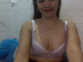 Get addicted: sexysmilerhems with lingerie, deep, and brunette.