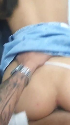 My big came, I always liked him and I wanted to try his cock and have him split my vagina in two   Clip 3