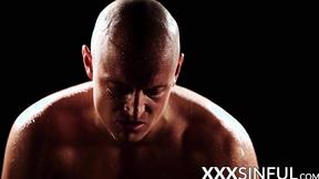 Erotic big boobed blonde bends over for passionate doggystyle