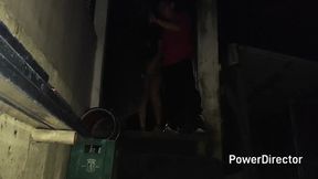 CHEATING WIFE WENT OUT FOR PARTY AND SNEAK FUCK OUTSIDE THE EVENT PLACE BACKYARD