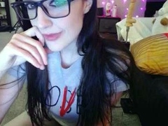 Brunette Solo Webcam Masturbation