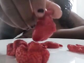 POV giantess eats her prey