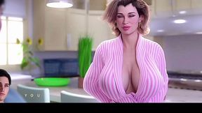 Slutty Stepmom Fingering Her Pussy Right In Front of Me - 3D Hentai Fuck Animation