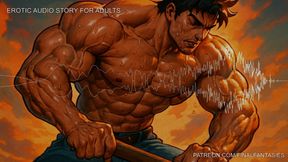 Sweaty Handyman Erotic Audio: Gay Male POV Blowjob Fantasy