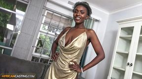 Amateur Ebony Model Gets The Job Done Right At The Casting Pov