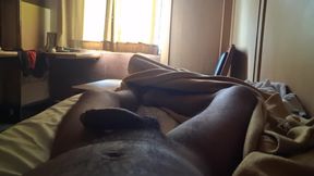 Morning time Just amazing long stick cum and take inside