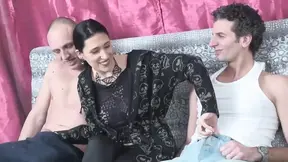 Laid Milf gets two cocks inside her