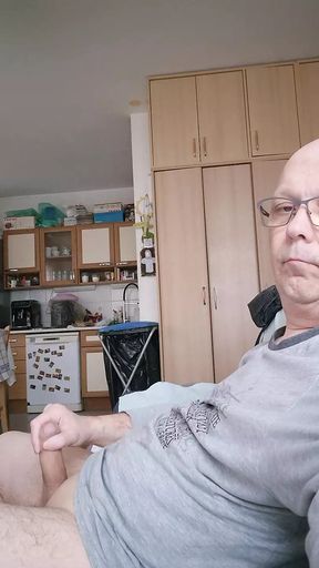 My masturbate and cum