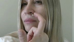 Pick your boogers out, put them back deep in your nose and then pick them out again WMV FULL HD 1080p