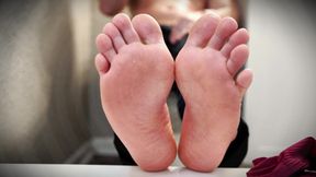 POV You Are Your Boss's Feet Bitch