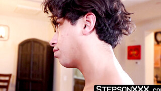 StepsonXXX.com - Redhead daddy Eric The Red banged his stepson Gabe Bradshaw