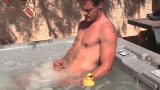 Handsome athletic amateur Jimmy Longdong masturbates solo