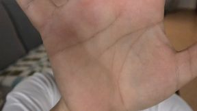 Lines on the palms a