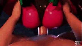 Morrigan POV by Secazz - Big Tits Anal Sex session