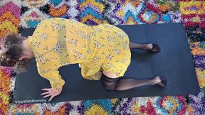 yoga lingerie big ass jewish milf