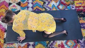 yoga lingerie big ass jewish milf