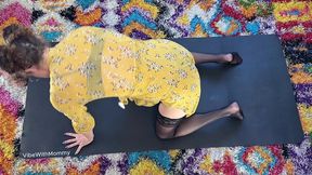 yoga lingerie big ass jewish milf
