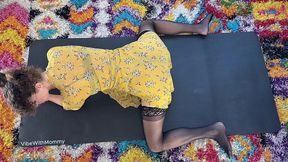 yoga lingerie big ass jewish milf