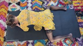yoga lingerie big ass jewish milf