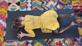yoga lingerie big ass jewish milf