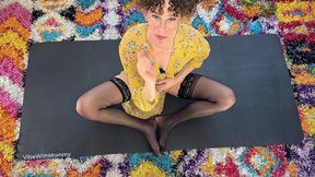 yoga lingerie big ass jewish milf