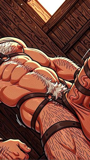 White and Black Men Showing Massive Cocks