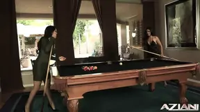 Two sexy brunettes make out and get super wet