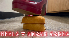 Heels v Creme Filled Snack Cakes
