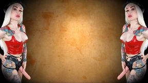 Goon at the top of my dong - peg, pegged, pegging, strapon, pov strapon, anal, aroma, asmr