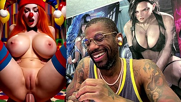 Tight Bald Pussy The Clown Celebrates Your Birthday By Fucking You, AI Generated