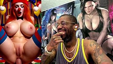 Tight Bald Pussy The Clown Celebrates Your Birthday By Fucking You, AI Generated