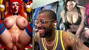 Tight Bald Pussy The Clown Celebrates Your Birthday By Fucking You, AI Generated