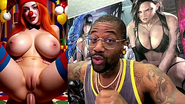 Tight Bald Pussy The Clown Celebrates Your Birthday By Fucking You, AI Generated