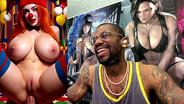 Tight Bald Pussy The Clown Celebrates Your Birthday By Fucking You, AI Generated