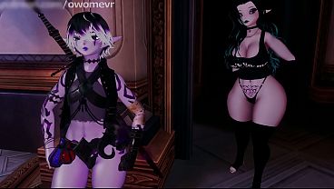 Horny Femboy Fucks His New FREE USE Demon Mommy Roommate