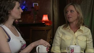 Lesbian MILF Jodi Wests Licks and Fingers curly haired beauty Sabrina Deep