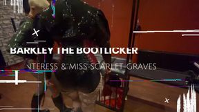 BARKLEY THE BOOTLICKER