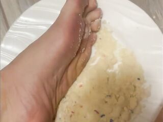 Trans Angel STEPS on ur cookies! Hope this babe doesn’t make you eat 'em